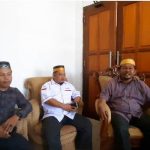Ketua KKSS Kabupaten Merauke, H. Fadhli Burhan didampingi dewan penasehat serta seorang pengurus berikan keterangan pers – Surya Papua/IST