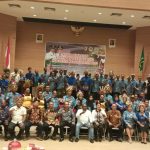 Kontingen dari Kabupaten Merauke yang akan mengikuti Penas di Kota Padang, Provinsi Sumatera Barat – Surya Papua/Frans Kobun