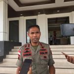 Kepala Satpol PP Kabupaten Merauke, Fransiskus Kamijay – Surya Papua/Frans Kobun
