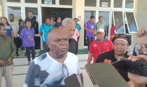 Bupati Merauke, Romanus Mbaraka- Surya Papua/Frans Kobun