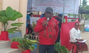 Bupati Merauke, Romanus Mbaraka – Surya Papua/Frans Kobun