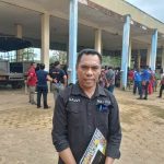 Kepala Badan Kepegawaian Daerah (BKD) Kabupaten Merauke, Selfianus Laiyaan – Surya Papua/Frans Kobun