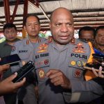 Kapolda Papua, Irjen (Pol) Mathius D. Fakhiri berikan keterangan pers- Surya Papua/IST