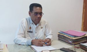 Kepala Badan Kepegawaian daerah (BKD) Kabupaten Merauke, Salfianus Laiyaan – Surya Papua/Frans Kobun
