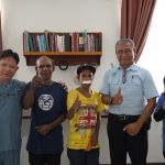 Sebastianus Upjandit anak penderita bibir sumbing setelah menjalani operasi di RS Angkatan Laut Merauke – Surya Papua/IST