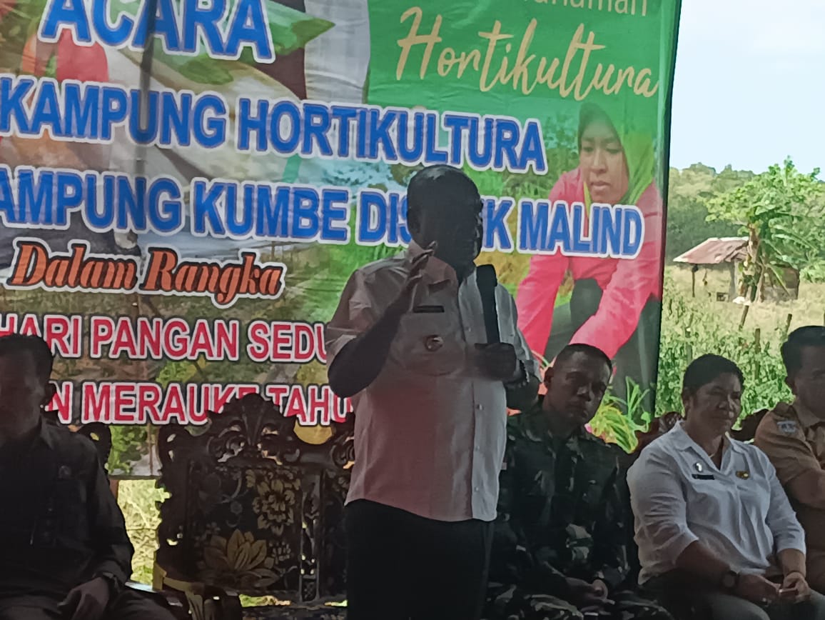 Bupati Merauke, Romanus Mbaraka – Surya Papua/Frans Kobun