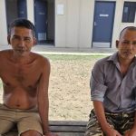 Dua nahkoda Merauke yang telah dinyatakan bebas dari penjara PNG – Surya Papua/IST