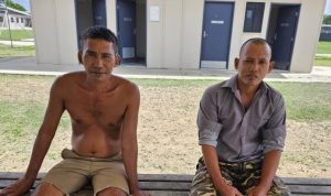 Dua nahkoda Merauke yang telah dinyatakan bebas dari penjara PNG – Surya Papua/IST