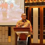 Direktur TSE Group, Luwy Leunufna saat menjadi pembicara dalam The ASEM SMEs EcoInnovation Center (ASEIC) yang digelar di Jakarta, pada Rabu (01/11).