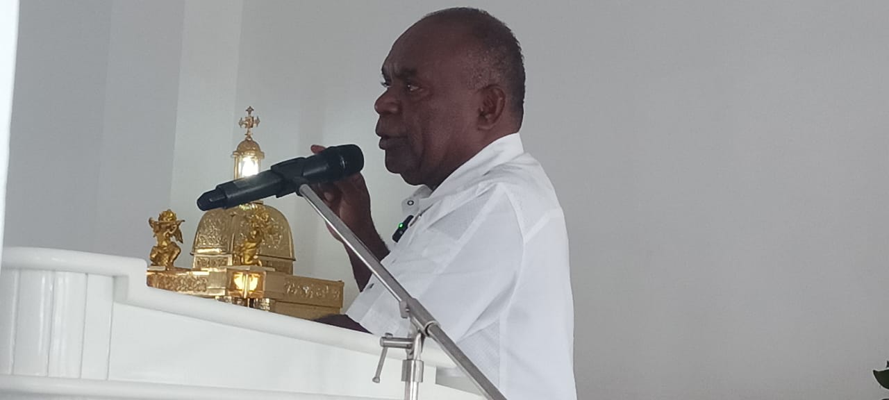 Bupati Merauke, Romanus Mbaraka – Surya Papua/Frans Kobun