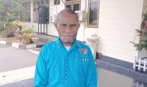 Wakil Ketua KNPI Provinsi Papua Selatan, Rikardus Paroka – Surya Papua/Frans Kobun
