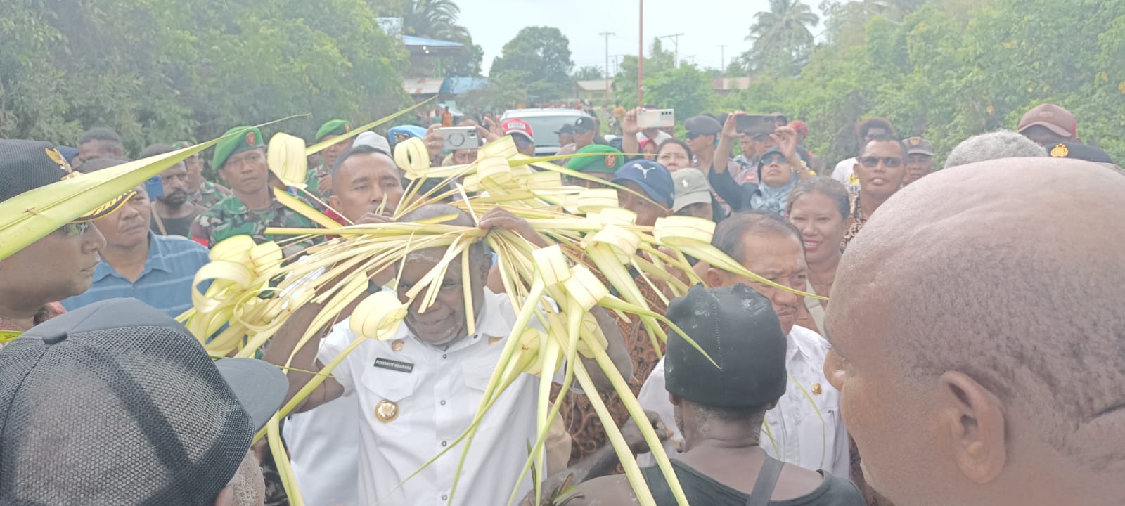 Bupati Merauke, Romanus Mbaraka- Surya Papua/Frans Kobun