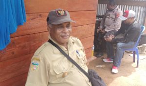 Kepala Kampung Okaba, Yohanes Mahuze – Surya Papua/Frans Kobun