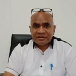 Kepala Badan Penanggulangan Bencana Kabupaten Merauke, Romanus Sujatmiko – Surya Papua/Frans Kobun