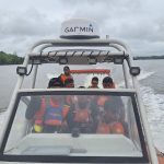 Pencarian tiga orang oleh tim gabungan SAR tadi pagi di Perairan Wamal dan sekitarnya – Surya Papua/IST