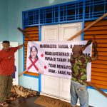 Bangunan Kantor BWS Papua-Merauke yang dipalang sejumlah pegawai Orang asli Papua tadi pagi – Surya Papua/Frans Kobun