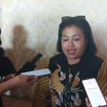 Ketua KPU Kabupaten Merauke, Rosina Kebubun – Surya Papua/Frans Kobun