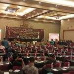 Suasana di dalam ruangan Swiss belhotel saat akan dimulai pelaksanaan pleno – Surya Papua/Frans Kobun