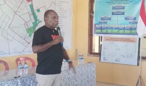 Bupati Merauke, Romanus Mbaraka – Surya Papua/Frans Kobun