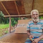 Emanuel Yaimahe, salah seorang warga Kampung Mam memiliki kehidupan yang bersahaja. Surya Papua/IST