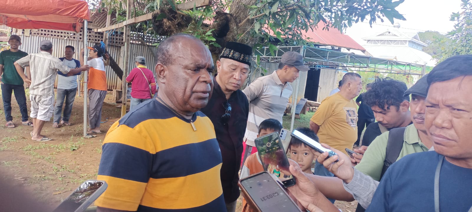 Bupati Merauke, Romanus Mbaraka- Surya Papua/Frans Kobun