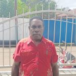 Kepala Kampung Nakias,Samuel Blamen- Surya Papua/Frans Kobun
