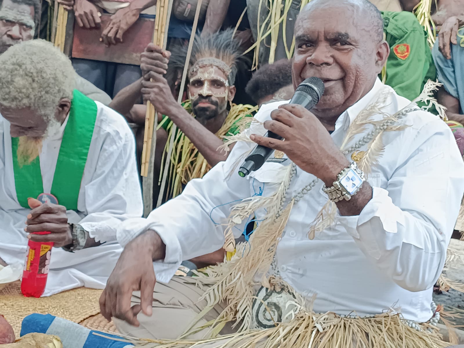 Bupati Merauke, Romanus Mbaraka – Surya Papua/Frans Kobun