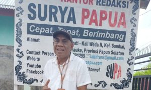 Jurnalis Surya Papua, Frans Kobun/IST