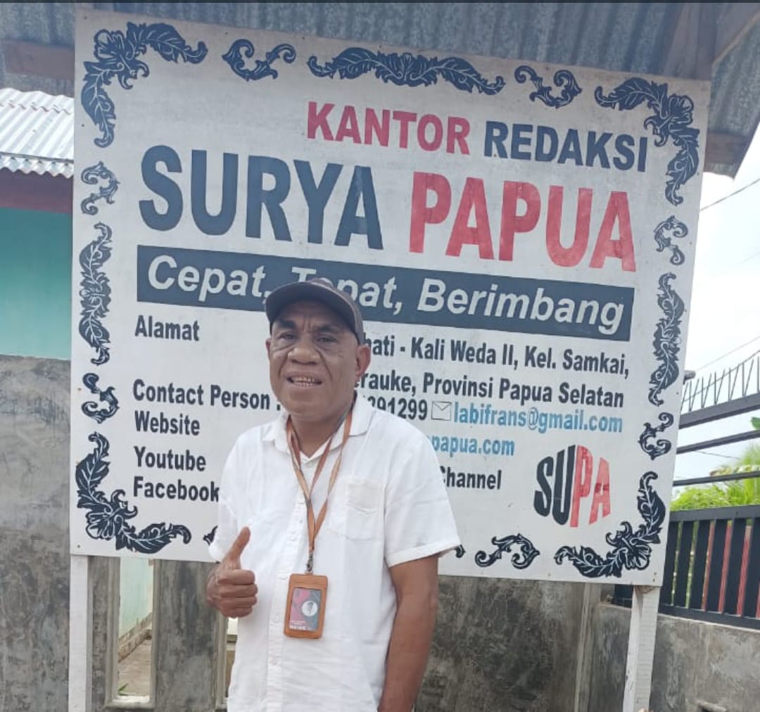 Jurnalis Surya Papua, Frans Kobun/IST