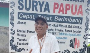 Jurnalis Surya Papua-Frans Kobun