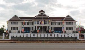 Kantor Bupati Merauke, satu dari sekian banyak program yang ditorehkan Romanus Mbaraka – Surya Papua/IST