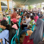 pilihan 2 Masyarakat yang menghadiri kampanye terbatas Romanus-Muyak tadi pagi – Surya Papua/Frans Kobun