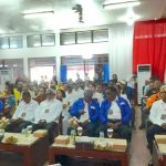 Cagub-Cawagub Papua Selatan yang sedang menanti untuk penarikan nomor urut – Surya Papua/Frans Kobun