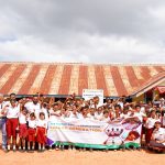 Foto bersama siswa-siswi usai pemberian materi oleh PT PAL, anak perusahan TSE Group – Surya Papua/IST