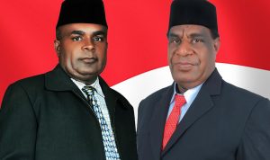 Calon Gubernur-Wakil Gubernur Papua Selatan, Romanus Mbaraka-Albert Muyak- Surya Papua/IST