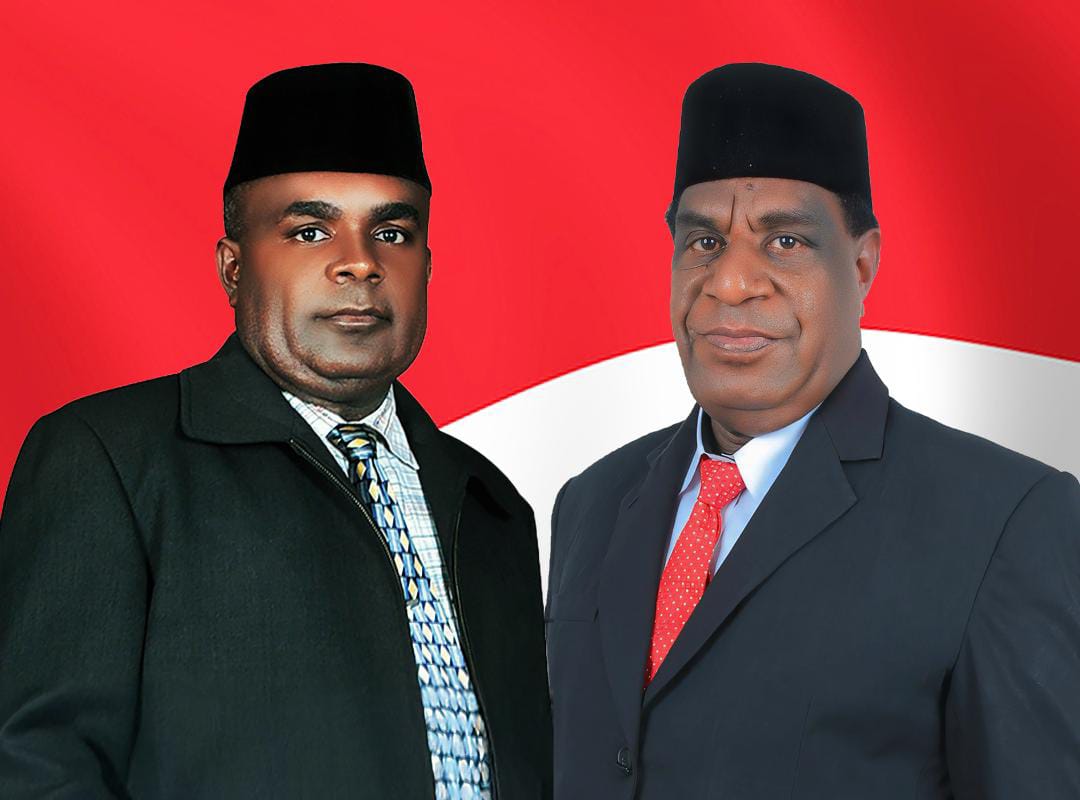 Calon Gubernur-Wakil Gubernur Papua Selatan, Romanus Mbaraka-Albert Muyak- Surya Papua/IST