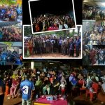 sapaan--- Inilah potret masyarakat dari belasan titik saat Cagub-Cawagub Papua Selatan, Romanus Mbaraka-Albert Muyak melakukan silaturahmi – Surya Papua/Frans Kobun