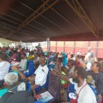 Pertemuan terbatas bersama ratusan masyarakat di Asiki, Distrik Jair, Kabupaten Boven Digoel- Surya Papua/Frans Kobun