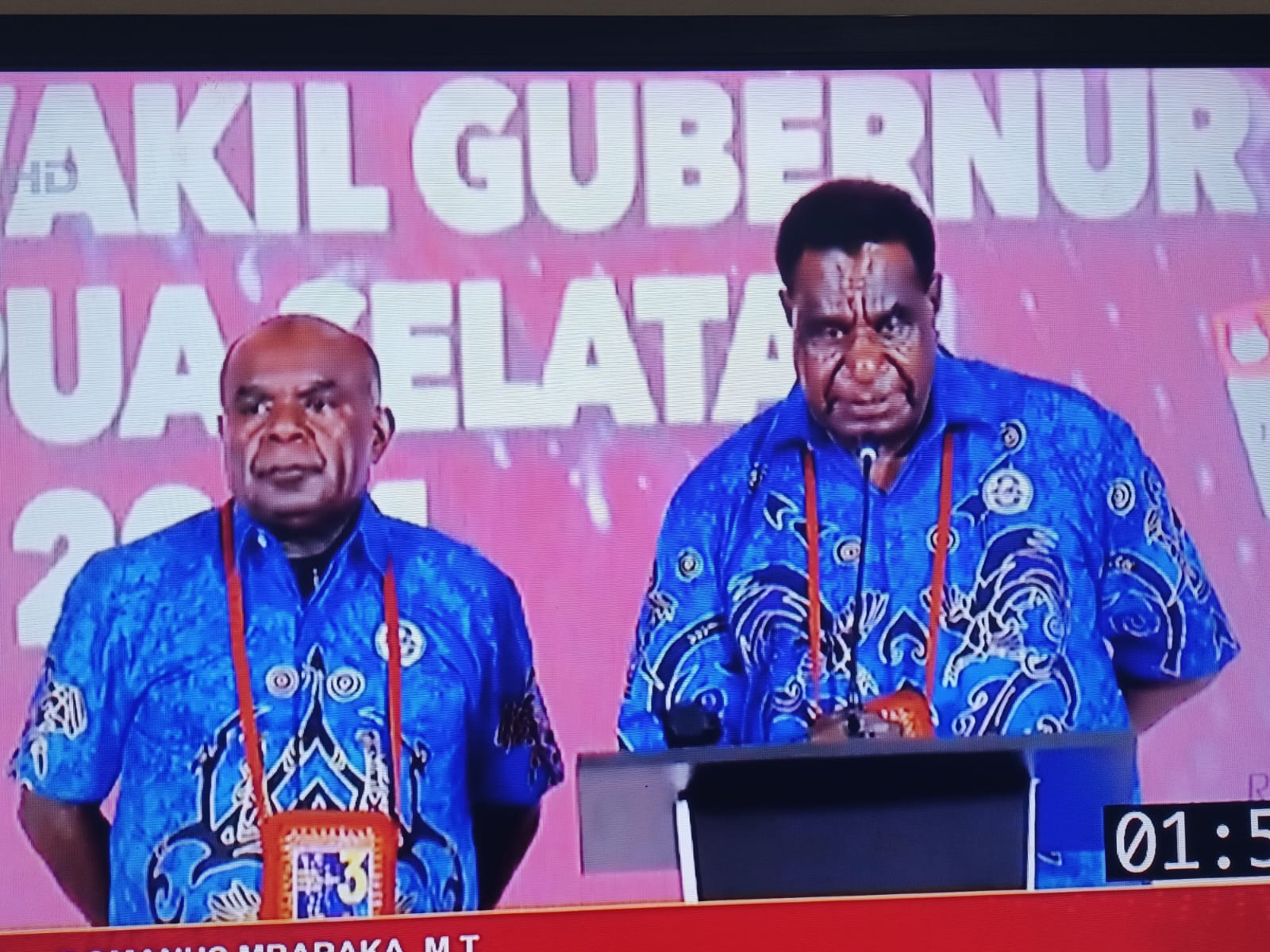 Cagub-Cawagub Provinsi Papua Selatan, Romanus Mbaraka-Albertus Muyak – Surya Papua/Frans Kobun