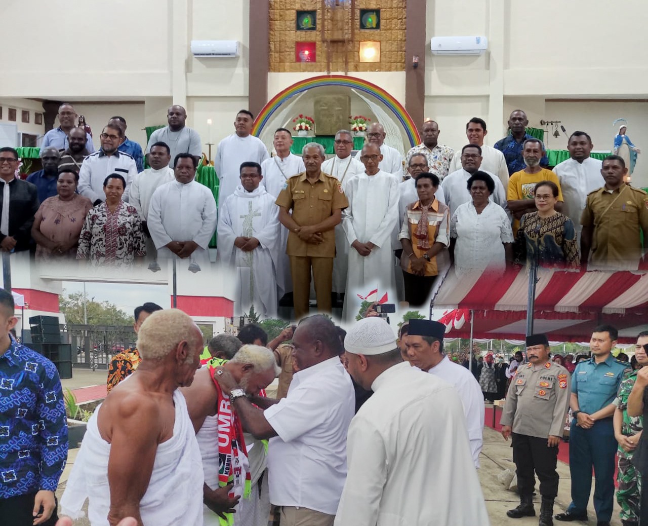 Program umroh hgratis serta ziarah ke Yerusalem sudah berjalan dibawah kepemimpinan Romanus Mbaraka, Bupati Merauke – Surya Papua/Frans Kobun