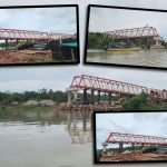 tamulik-- Inilah progress pembangunan Jembatan Tamulik di Distrik Kaptel, Kabupaten Merauke – Surya Papua/IST