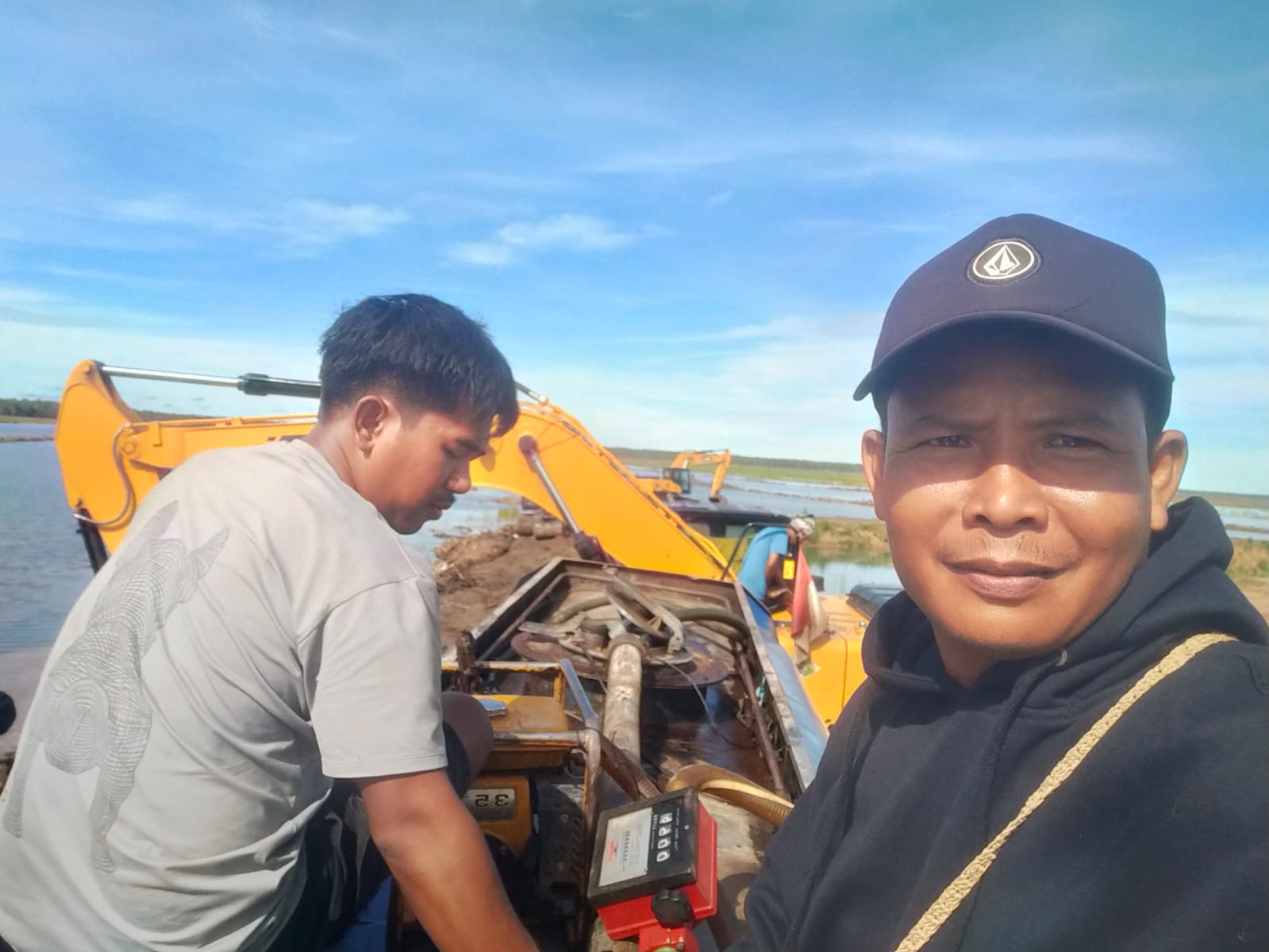 Arif Wijaya, salah seorang warga di Kurik 4, Distrik Kurik, Kabupaten Merauke – Surya Papua/IST