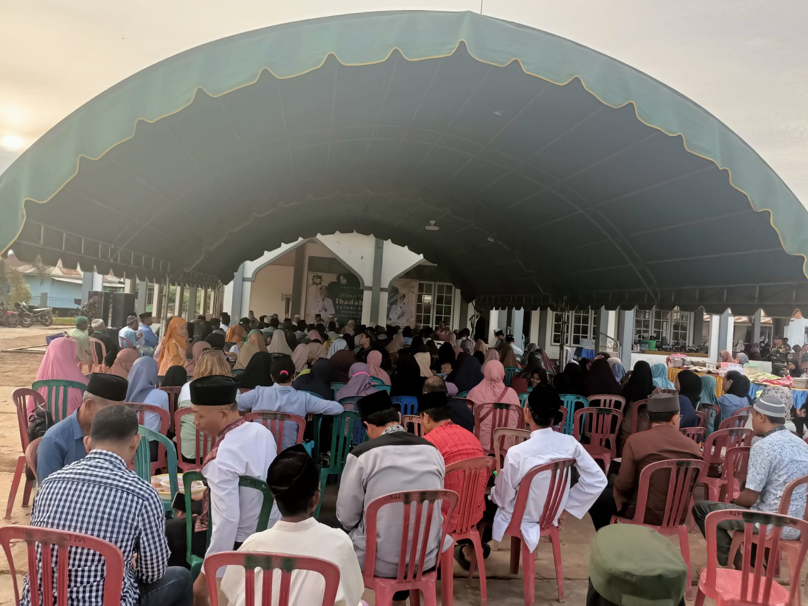 Suasana Safari Ramadhan di Kampung Jaya Makmur, Distrik Kurik, Kabupaten Merauke – Surya Papua/Frans Kobun