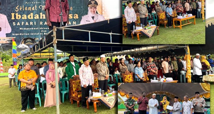 Kegiatan Safari Ramadhan yang berlangsung di Kampung Angger Permegi, Distrik Jagebob, Kabupaten Merauke – Surya Papua/IST