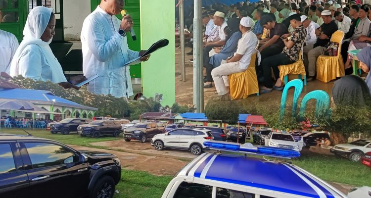 Ratusan Umat Islam yang memadati kegiatan Safari Ramadhan perdana di Sota – Surya Papua/Frans Kobun