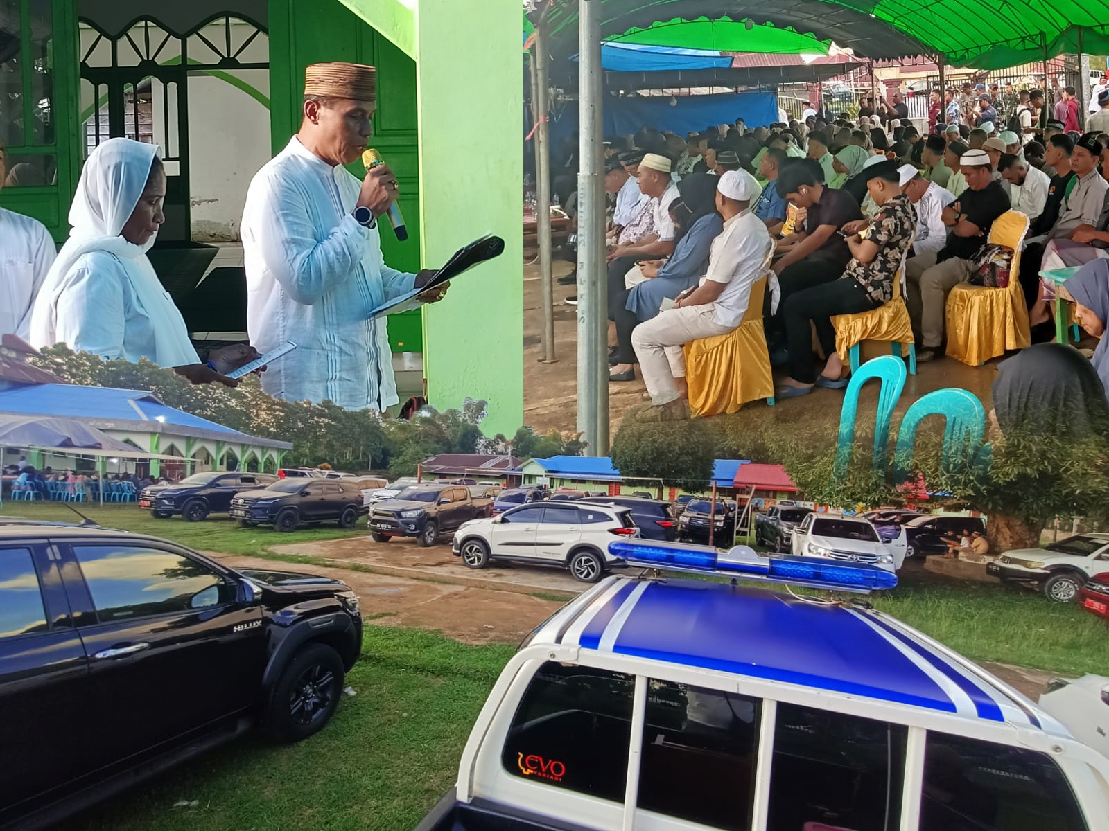Ratusan Umat Islam yang memadati kegiatan Safari Ramadhan perdana di Sota – Surya Papua/Frans Kobun