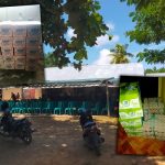 Sejumlah bantuan yang diberiokan umat maupun pihak lain ke Paroki Santa Theresia Buti – Surya Papua/IST