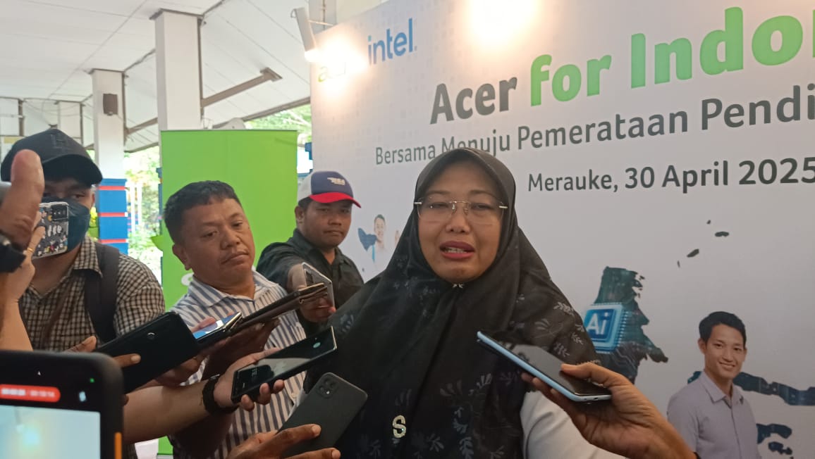 Wakil Bupati Merauke, Fauzun Nihayah – Surya Papua/Frans Kobun