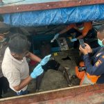 Korban Karolus Rembe yang ditemukan tak bernyawa di KMN Sukses Selalu- Surya Papua/IST