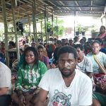 Mama-mama Papua sedang melakukan pertemuan bersama, sekaligus memberikan pernyataan secara resmi – Surya Papua/IST